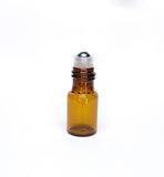 Raw Amethyst Point 3 ml Aromatherapy Rollerball Bottle Pendant