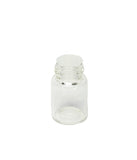 Clear Quartz Point Bottle Copper Pendant
