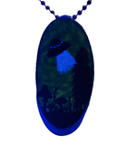 Take Me Home Hand Painted Wood Pendant