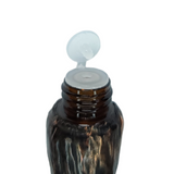 Deer Antler Aromatherapy Bottle Copper Pendant with Quartz Cluster