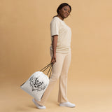 Filigree Cheeky Bat Drawstring bag