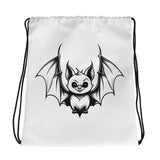 Cheeky Bat Drawstring bag