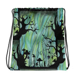 The Potion Hour Watercolor Drawstring bag