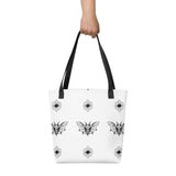 Whispering Wings Bat Tote bag - Block