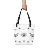 Whispering Wings Bat Tote bag - Brick