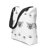 Whispering Wings Bat Tote bag - Brick