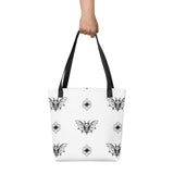 Whispering Wings Bat Tote bag - Half Drop