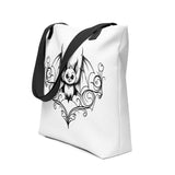 Filigree Cheeky Bat Tote bag