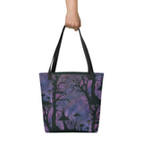 The Midnight Hour Watercolor Tote bag