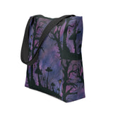 The Midnight Hour Watercolor Tote bag