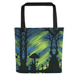 Electrify the Night Watercolor Print Tote Bag