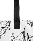 Filigree Cheeky Bat Tote bag