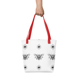Whispering Wings Bat Tote bag - Block
