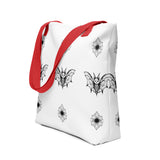 Whispering Wings Bat Tote bag - Block