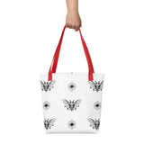 Whispering Wings Bat Tote bag - Half Drop
