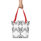 Filigree Cheeky Bat Tote bag