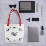 Whispering Wings Bat in Frame Tote bag