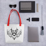 Filigree Cheeky Bat Tote bag