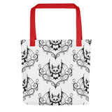 Filigree Cheeky Bat Tote bag