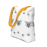 Whispering Wings Bat Tote bag - Brick