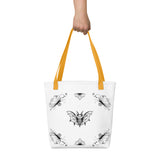 Whispering Wings Bat in Frame Tote bag