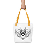 Filigree Cheeky Bat Tote bag