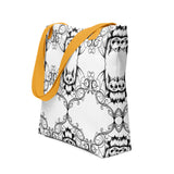 Filigree Cheeky Bat Tote bag