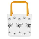 Whispering Wings Bat Tote bag - Brick