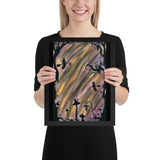 The Transition Hour Watercolor Framed poster