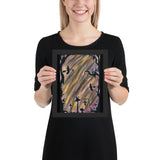 The Transition Hour Watercolor Framed poster