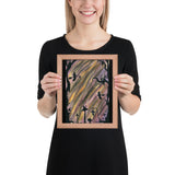 The Transition Hour Watercolor Framed poster