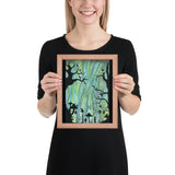The Potion Hour Watercolor Framed poster