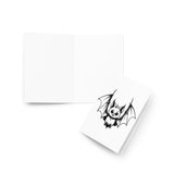 Cheeky Bat Greeting card