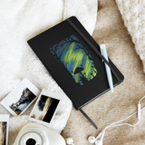 Electrify the Night Watercolor Print Hardcover bound notebook