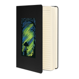 Electrify the Night Watercolor Print Hardcover bound notebook