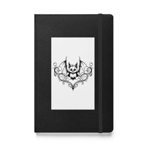 Filigree Cheeky Bat Hardcover bound notebook