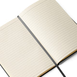 Pentacles Tarot Hardcover bound notebook