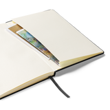 Electrify the Night Watercolor Print Hardcover bound notebook