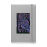 The Midnight Hour Watercolor Hardcover bound notebook