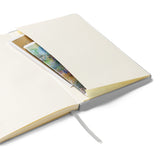 Pentacles Tarot Hardcover bound notebook