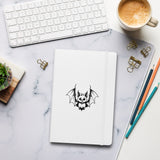 Cheeky Bat Hardcover bound notebook