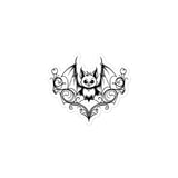 Filigree Cheeky Bat Bubble-free stickers