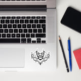Filigree Cheeky Bat Bubble-free stickers
