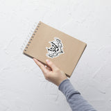 Filigree Cheeky Bat Bubble-free stickers