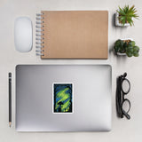 Electrify the Night Watercolor Bubble-free Stickers