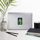 Electrify the Night Watercolor Bubble-free Stickers