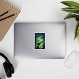 Electrify the Night Watercolor Bubble-free Stickers