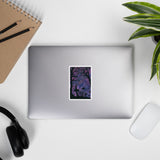 The Midnight Hour Watercolor Bubble-free stickers