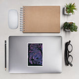 The Midnight Hour Watercolor Bubble-free stickers