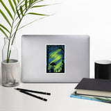 Electrify the Night Watercolor Bubble-free Stickers